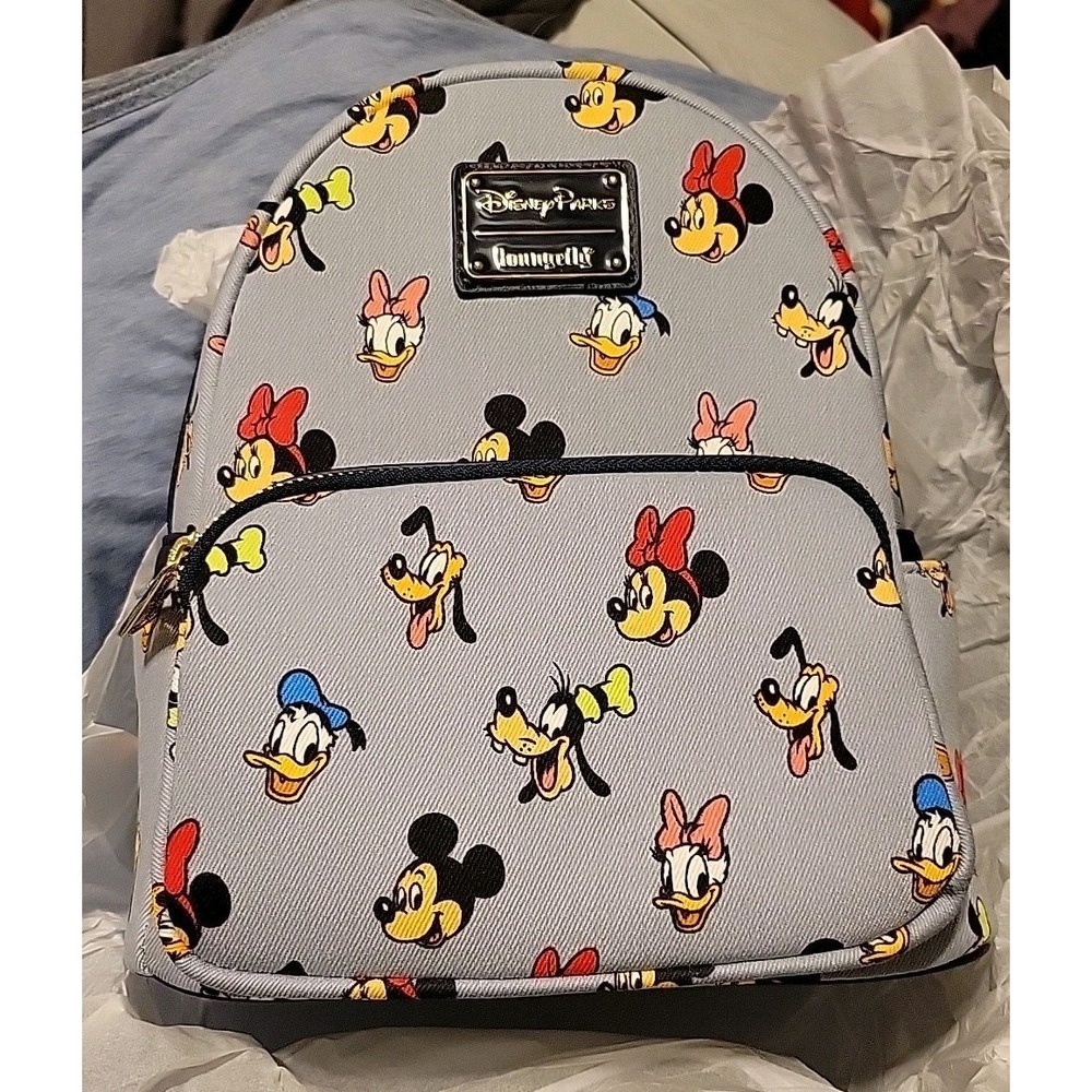 Loungefly Disney Parks 2025 Mickey Mouse And Friends Backpack Bag Brand New